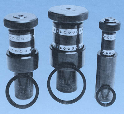 Ball arbors with wobble washers to clamp part and not influence part position