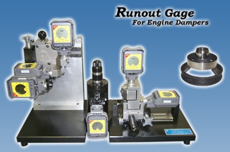 Runout Gage for Engine Dampers