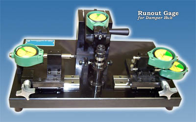 Runout Gage for Damper Hub